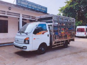 Hyundai Porter H150 Chở Gia Cầm