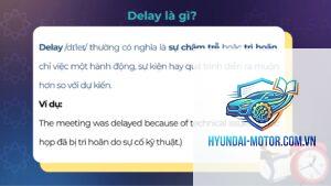 acceleration delay là gì