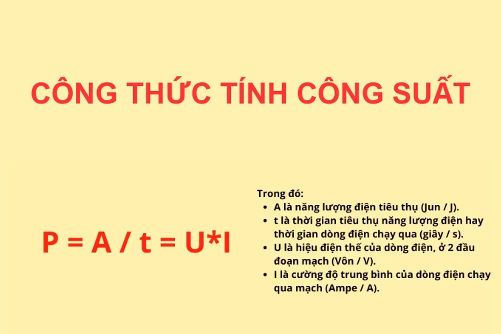công suất là gì - Hình 1
