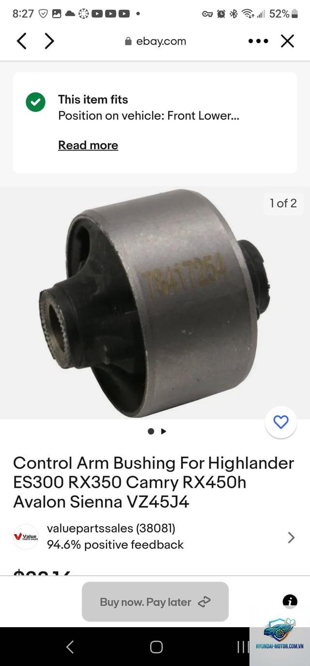 control arm bushing là gì - Hình 3