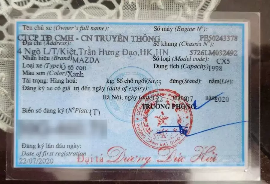 giấy tờ xe là gì - Hình 4