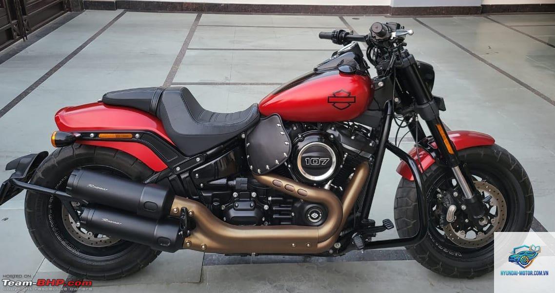 harley davidson fat bob - Hình 3
