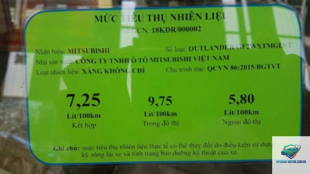 mức tiêu hao nhiên liệu là gì