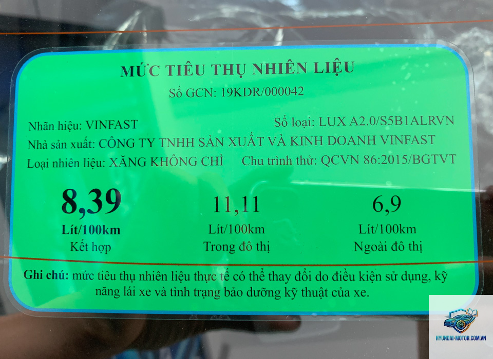 mức tiêu hao nhiên liệu là gì - Hình 4