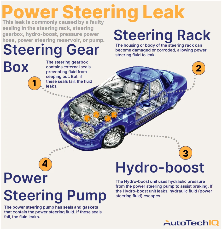 power steering leak là gì - Hình 3