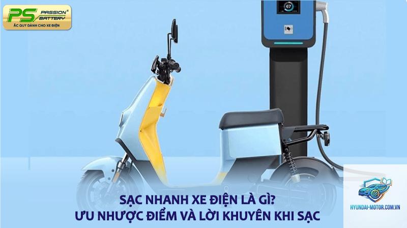 sạc nhanh xe điện là gì - Hình 1