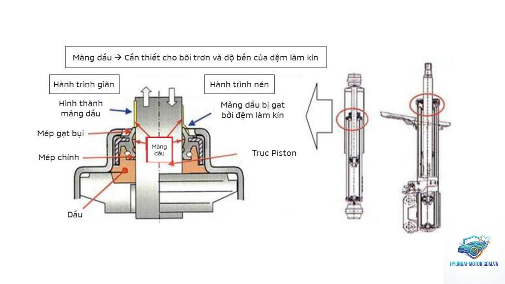 shock absorber leak là gì