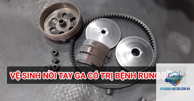 xe ga bị rung nồi khi đề pa - Hình 4