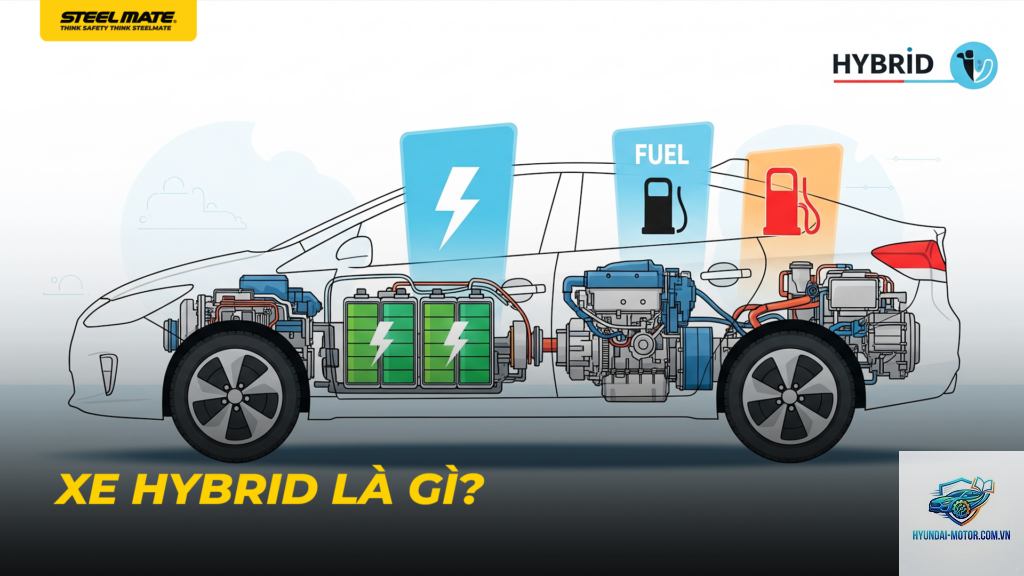 xe hybrid là gì