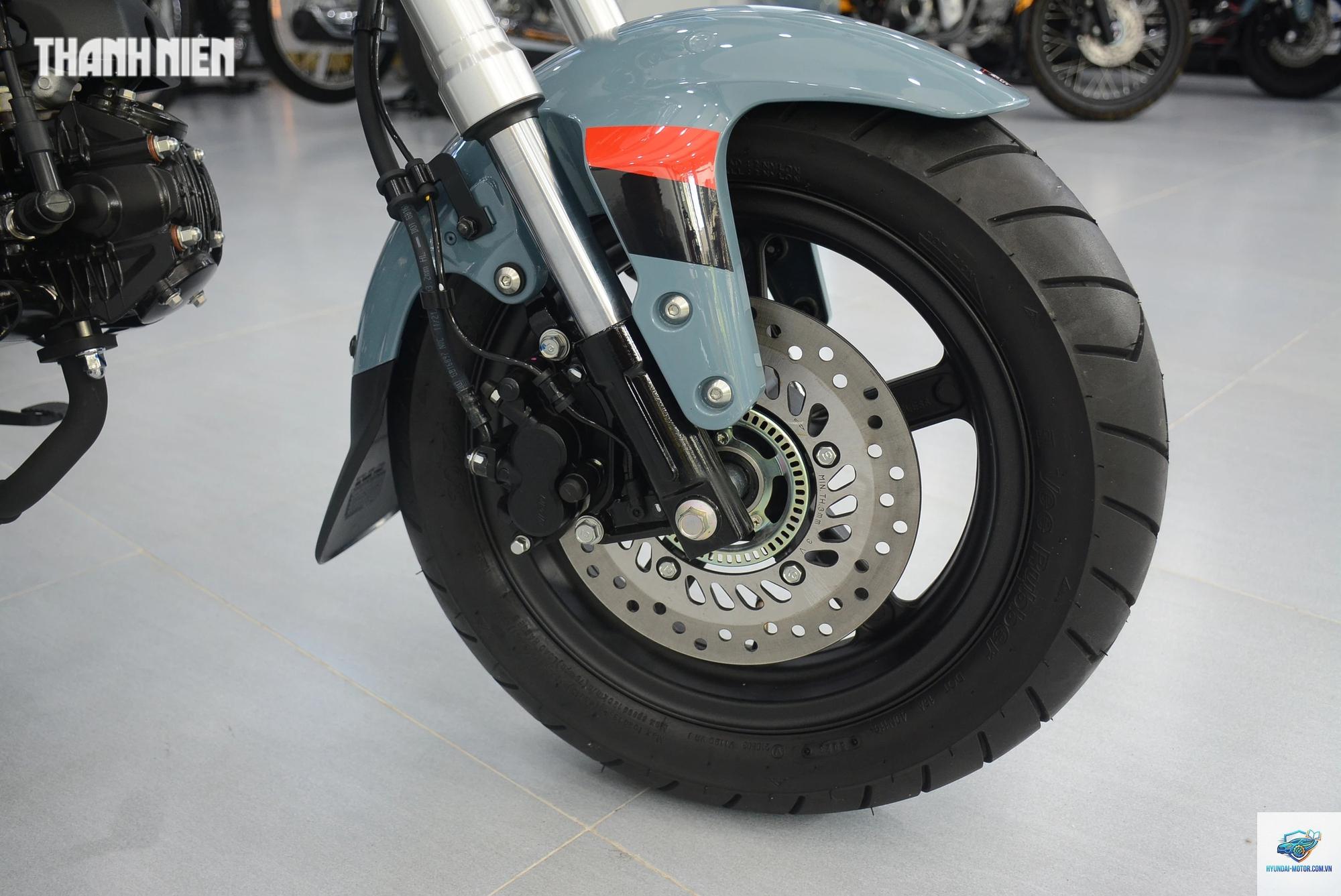 xe máy bánh xe bị lắc - Hình 4