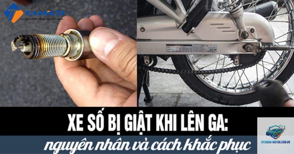 xe máy bị giật khi dừng lại - Hình 3