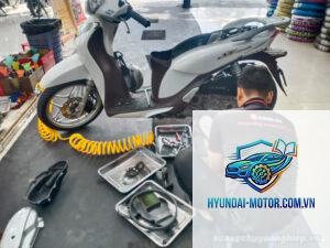 xe máy bị hụt ga đầu khi mới nổ máy