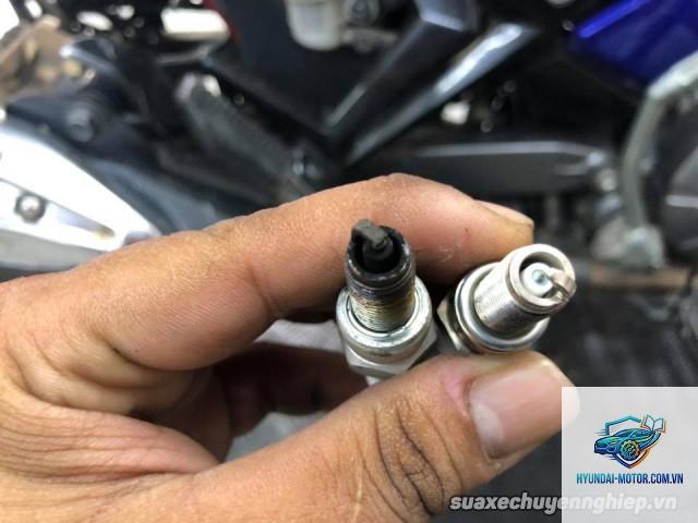 xe máy bị hụt ga đầu khi mới nổ máy - Hình 5