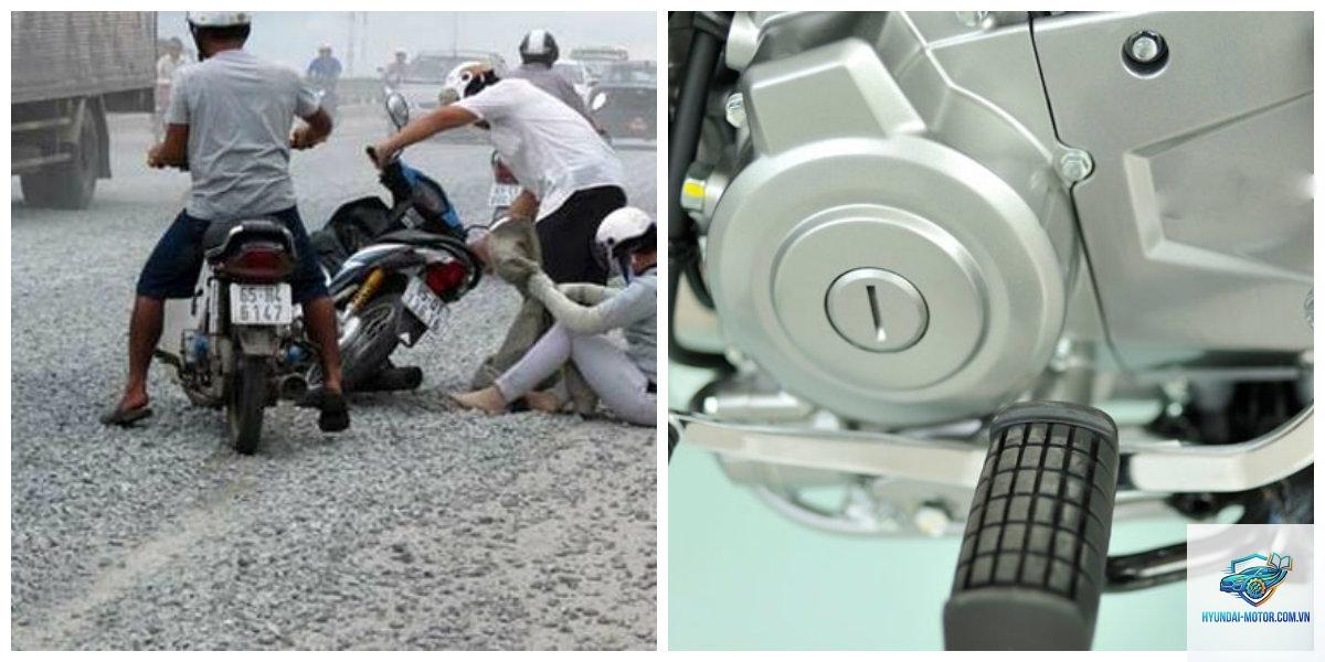 xe máy bị kẹt số - Hình 1