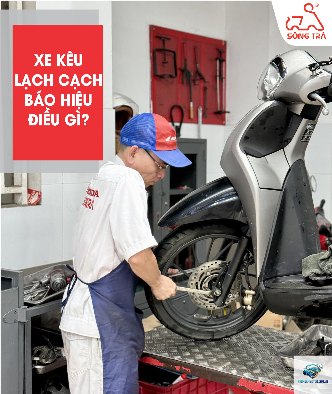 xe máy bị kêu lạch cạch - Hình 2