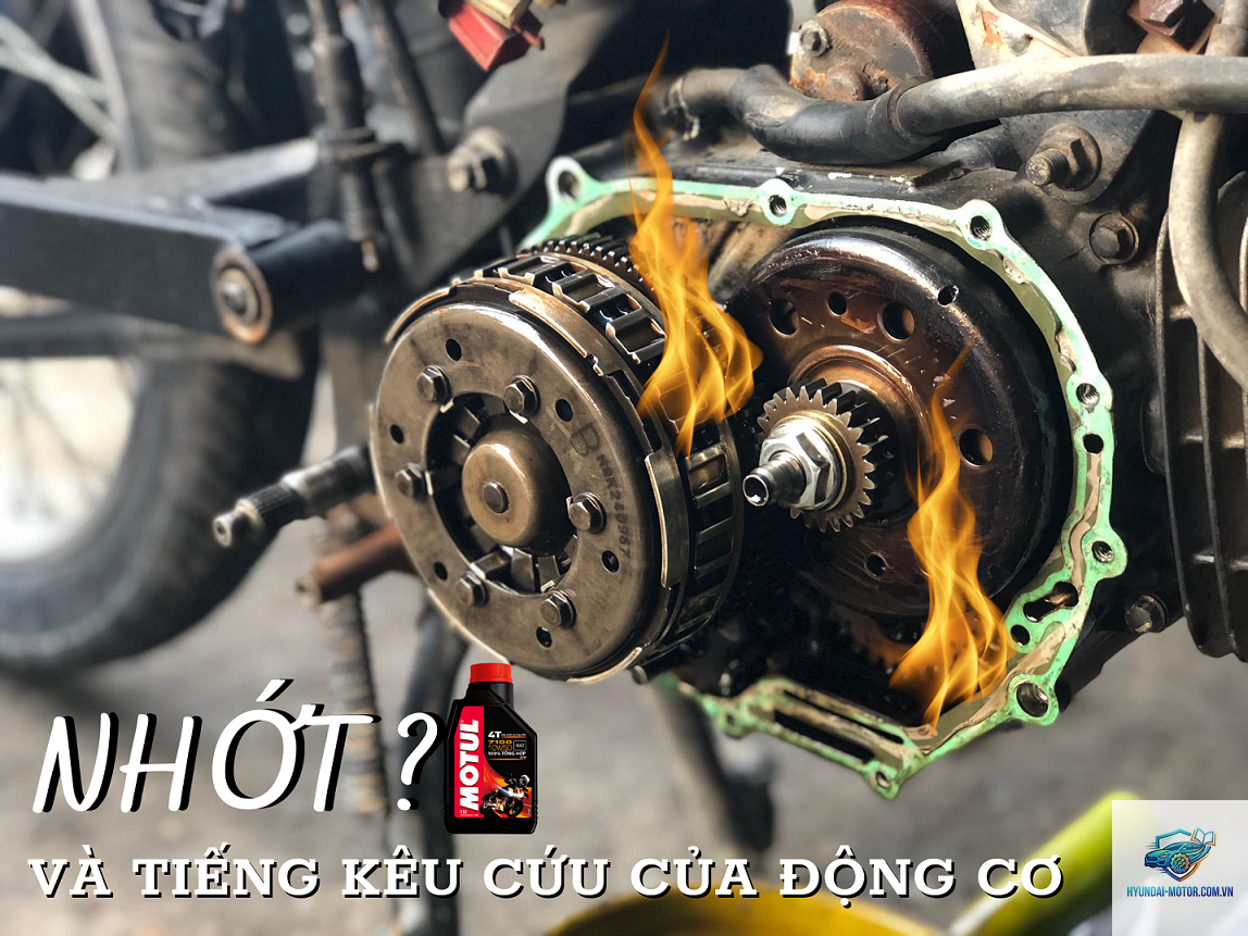 xe máy bị kêu sau khi thay nhớt - Hình 1