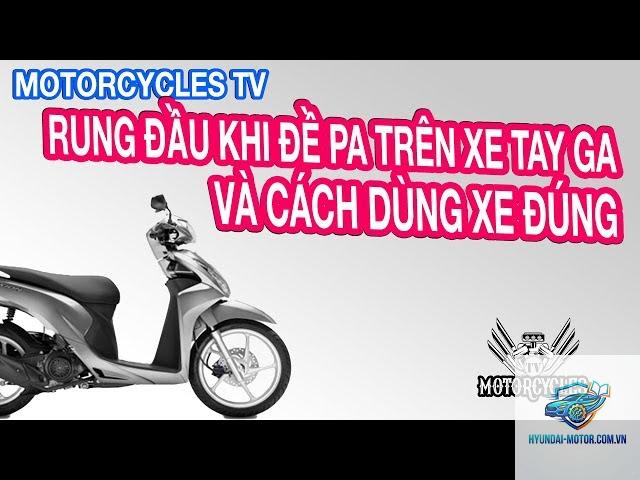 xe máy bị khựng khi đề pa