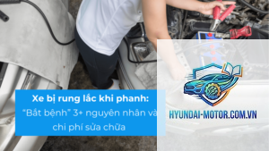 xe máy bị rung khi phanh