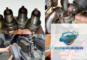 xe máy bị tắt máy khi bật phanh