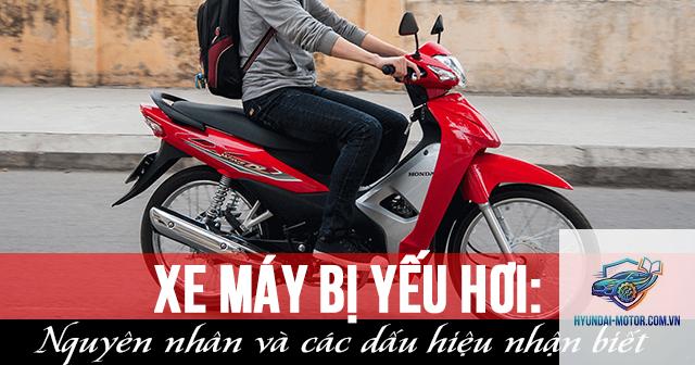 xe máy bị yếu máy khi chạy đường dài - Hình 5