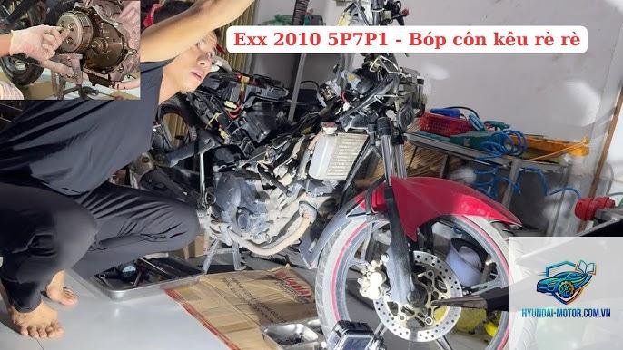 xe máy bóp côn bị kêu