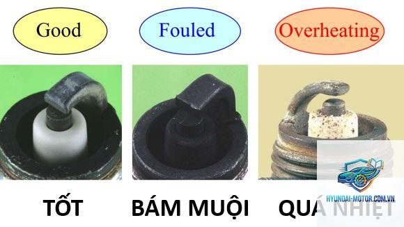 xe máy bugi bị đóng muội - Hình 5