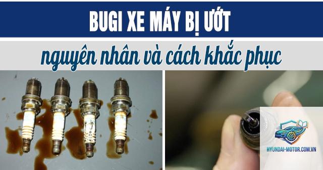 xe máy bugi bị ướt xăng - Hình 3