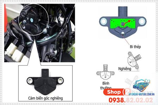 xe máy cảm biến nghiêng bị lỗi - Hình 4