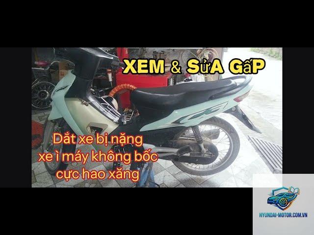 xe máy cảm giác bị nặng máy - Hình 3