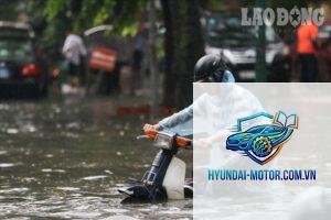 xe máy chết máy khi đi đường ngập