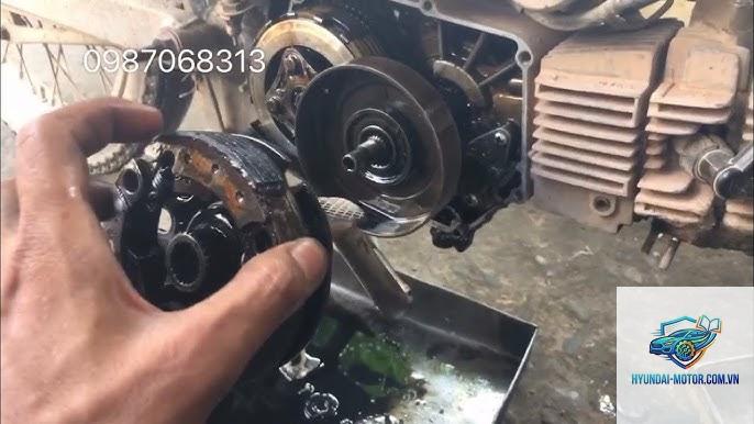 xe máy chết máy khi vào số