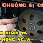 xe máy chuông nồi bị cháy