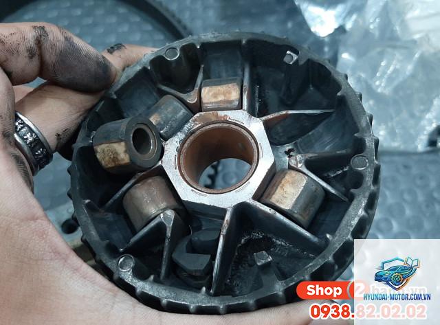 xe máy chuông nồi bị mòn - Hình 2