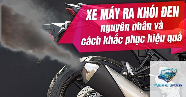 xe máy có khói đen khi tăng tốc - Hình 5