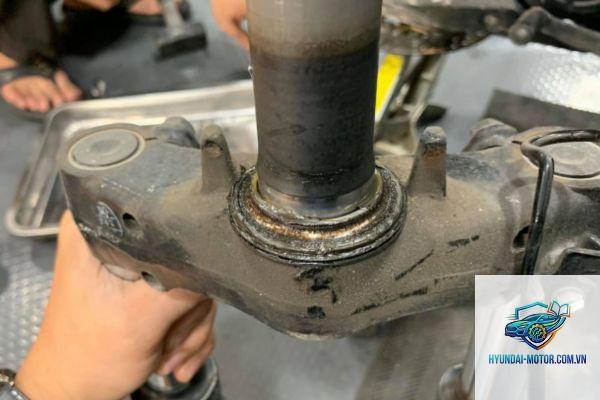 xe máy cổ phốt bị nặng