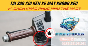 xe máy còi không kêu