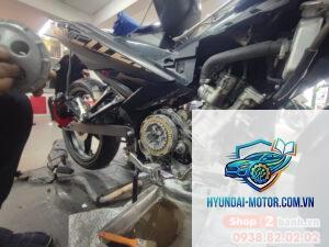 xe máy côn bị nặng