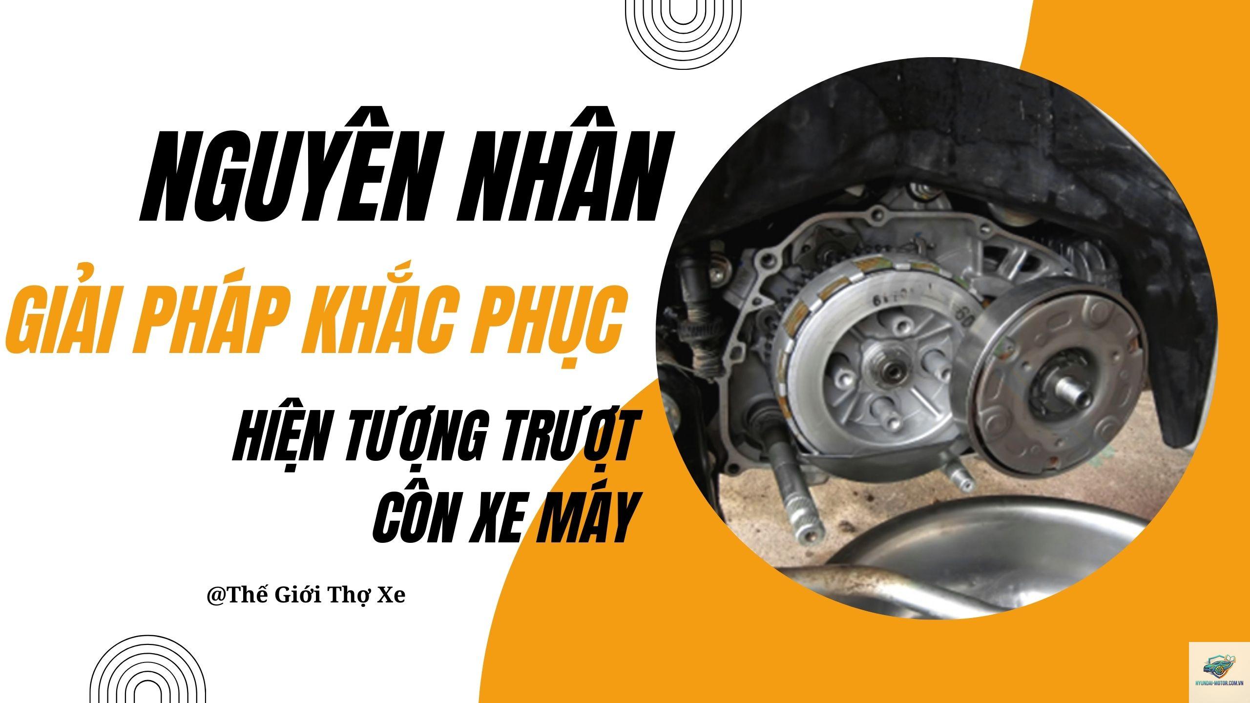 xe máy côn bị trượt - Hình 5