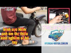 xe máy đánh lửa yếu