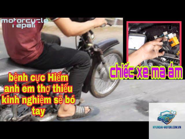 xe máy đánh lửa yếu