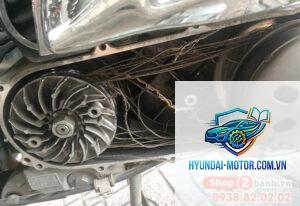 xe máy dây curoa bị đứt