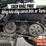 xe máy dây curoa bị kêu