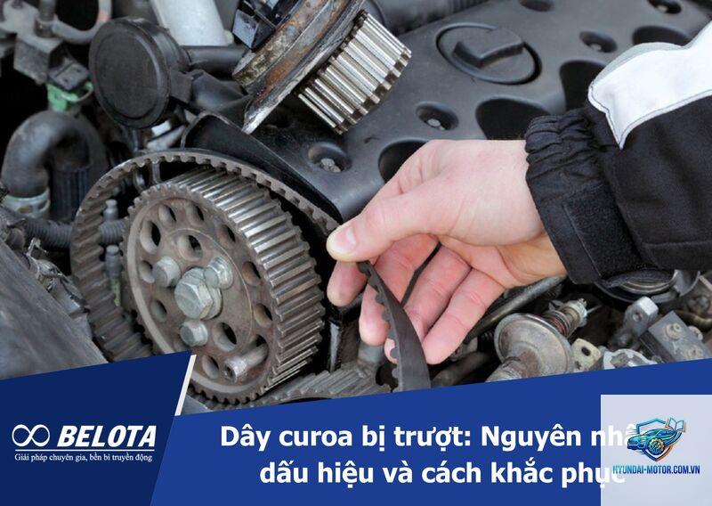 xe máy dây curoa bị trượt - Hình 4