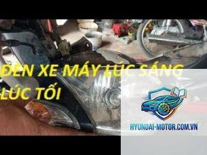 xe máy đèn pha chập chờn