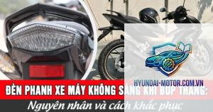 xe máy đèn stop không sáng