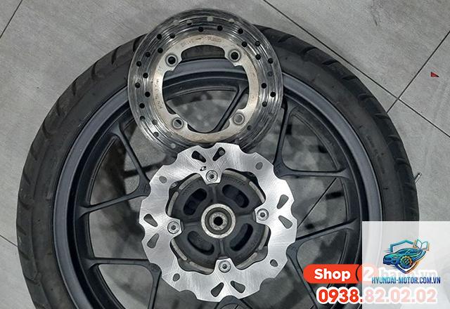 xe máy đĩa phanh bị cong - Hình 4