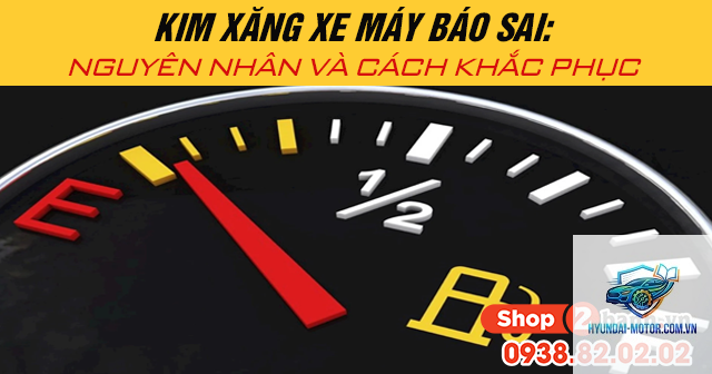 xe máy đồng hồ báo sai xăng - Hình 3