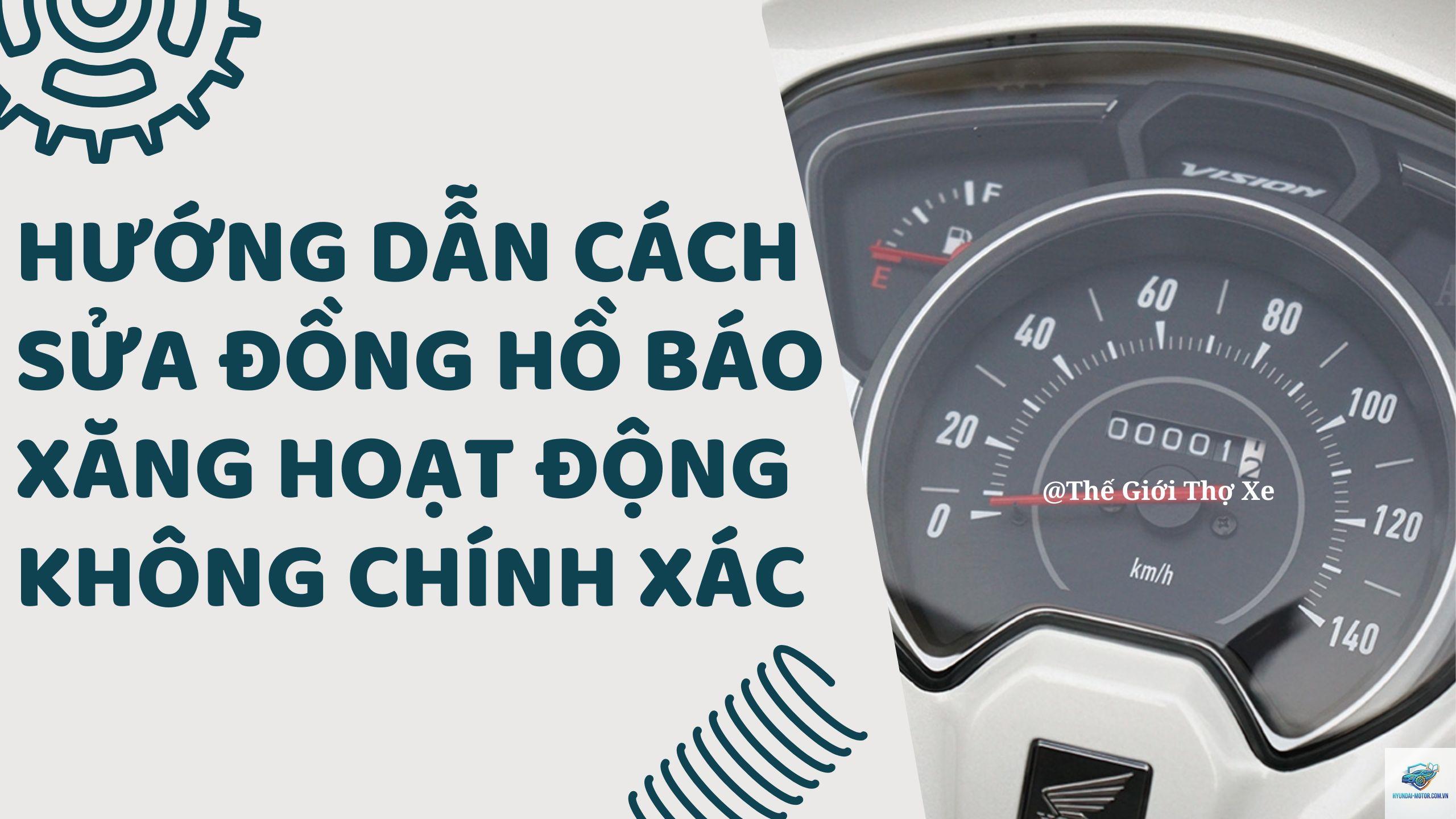 xe máy đồng hồ báo sai xăng - Hình 5