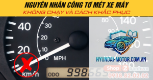 xe máy đồng hồ không hoạt động