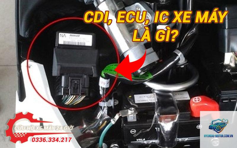 xe máy ecu bị hỏng